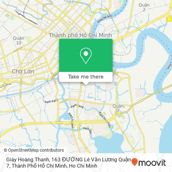 Giày Hoàng Thanh, 163 ĐƯỜNG Lê Văn Lương Quận 7, Thành Phố Hồ Chí Minh map