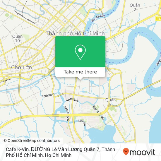 Cafe K-Vin, ĐƯỜNG Lê Văn Lương Quận 7, Thành Phố Hồ Chí Minh map