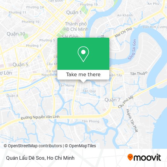 Quán Lẩu Dê Sos map