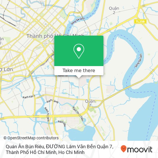 Quán Ăn Bún Riêu, ĐƯỜNG Lâm Văn Bền Quận 7, Thành Phố Hồ Chí Minh map