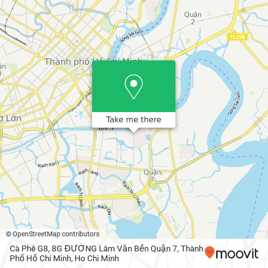 Cà Phê G8, 8G ĐƯỜNG Lâm Văn Bền Quận 7, Thành Phố Hồ Chí Minh map