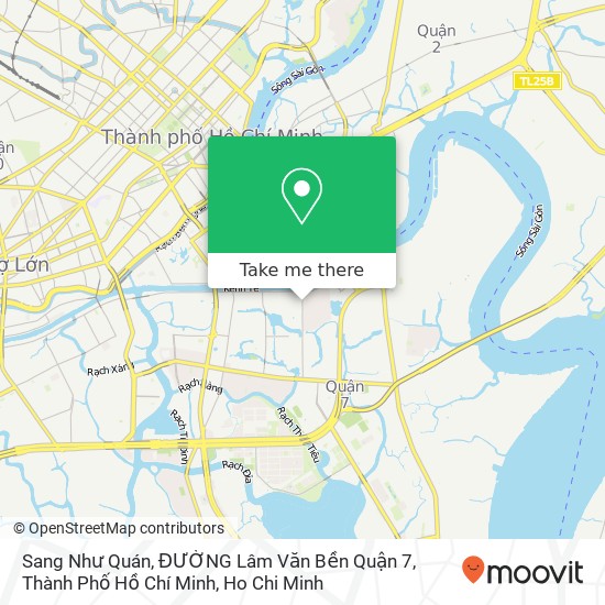 Sang Như Quán, ĐƯỜNG Lâm Văn Bền Quận 7, Thành Phố Hồ Chí Minh map
