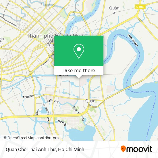 Quán Chè Thái Anh Thư map