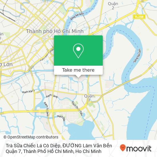 Trà Sữa Chiếc Lá Cô Diệp, ĐƯỜNG Lâm Văn Bền Quận 7, Thành Phố Hồ Chí Minh map