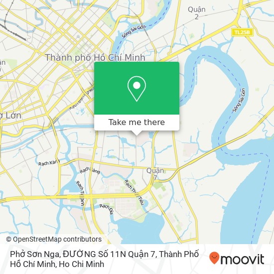 Phở Sơn Nga, ĐƯỜNG Số 11N Quận 7, Thành Phố Hồ Chí Minh map