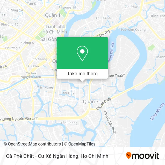 Cà Phê Chất - Cư Xá Ngân Hàng map