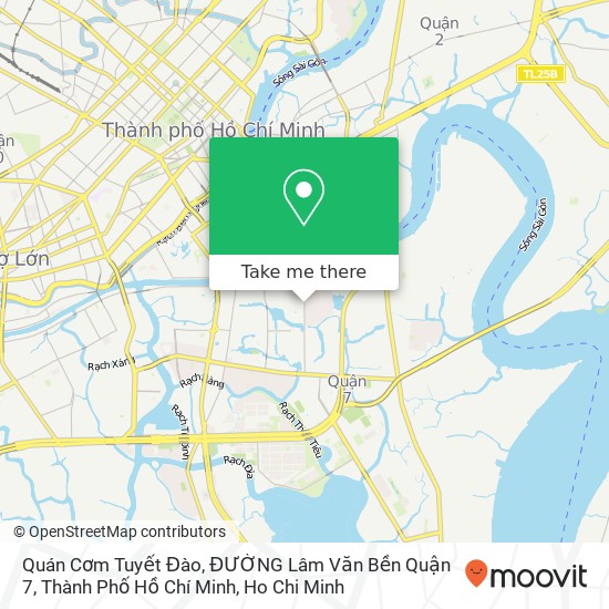 Quán Cơm Tuyết Đào, ĐƯỜNG Lâm Văn Bền Quận 7, Thành Phố Hồ Chí Minh map