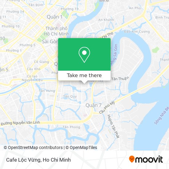 Cafe Lộc Vừng map