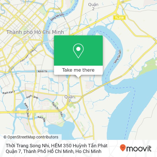Thời Trang Song Nhi, HẺM 350 Huỳnh Tấn Phát Quận 7, Thành Phố Hồ Chí Minh map