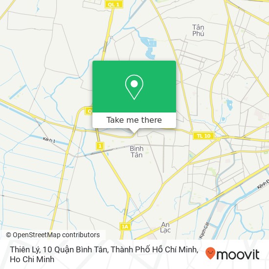Thiên Lý, 10 Quận Bình Tân, Thành Phố Hồ Chí Minh map