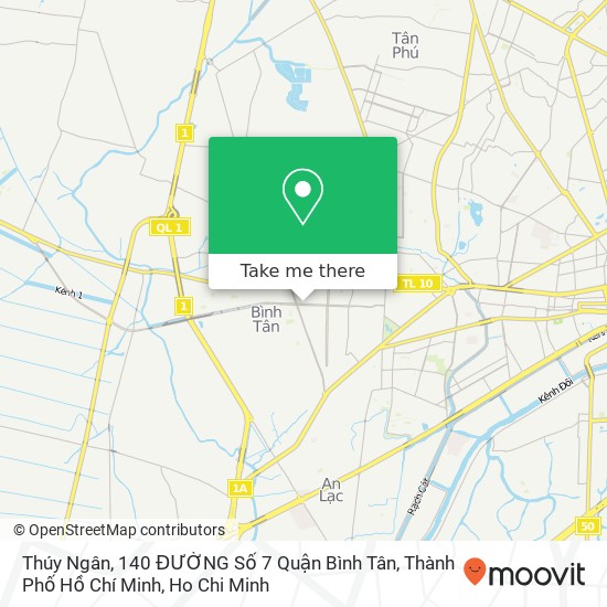 Thúy Ngân, 140 ĐƯỜNG Số 7 Quận Bình Tân, Thành Phố Hồ Chí Minh map