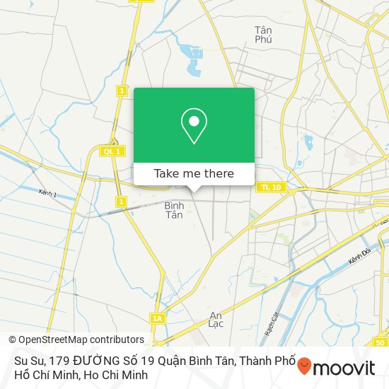 Su Su, 179 ĐƯỜNG Số 19 Quận Bình Tân, Thành Phố Hồ Chí Minh map
