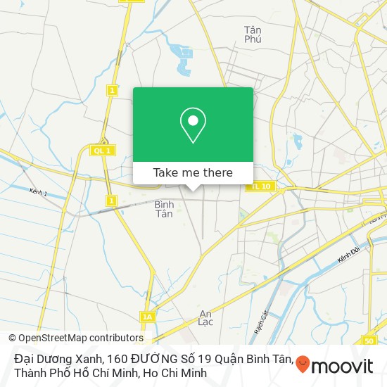 Đại Dương Xanh, 160 ĐƯỜNG Số 19 Quận Bình Tân, Thành Phố Hồ Chí Minh map