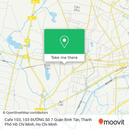 Cafe 103, 103 ĐƯỜNG Số 7 Quận Bình Tân, Thành Phố Hồ Chí Minh map