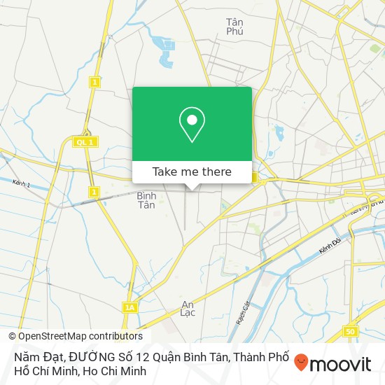 Năm Đạt, ĐƯỜNG Số 12 Quận Bình Tân, Thành Phố Hồ Chí Minh map