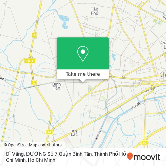 Dĩ Vãng, ĐƯỜNG Số 7 Quận Bình Tân, Thành Phố Hồ Chí Minh map