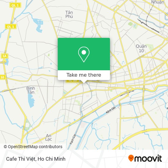 Cafe Thi Việt map