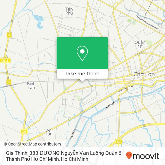 Gia Thịnh, 383 ĐƯỜNG Nguyễn Văn Luông Quận 6, Thành Phố Hồ Chí Minh map