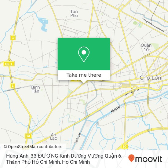 Hùng Anh, 33 ĐƯỜNG Kinh Dương Vương Quận 6, Thành Phố Hồ Chí Minh map