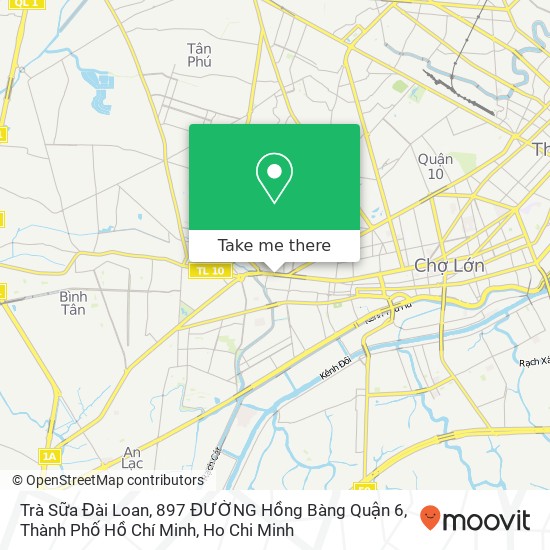 Trà Sữa Đài Loan, 897 ĐƯỜNG Hồng Bàng Quận 6, Thành Phố Hồ Chí Minh map