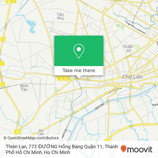 Thiên Lan, 772 ĐƯỜNG Hồng Bàng Quận 11, Thành Phố Hồ Chí Minh map