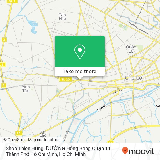 Shop Thiên Hưng, ĐƯỜNG Hồng Bàng Quận 11, Thành Phố Hồ Chí Minh map