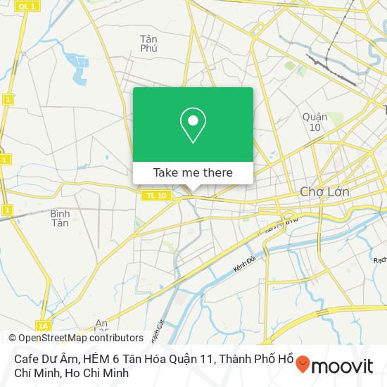 Cafe Dư Âm, HẺM 6 Tân Hóa Quận 11, Thành Phố Hồ Chí Minh map