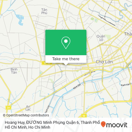 Hoàng Huy, ĐƯỜNG Minh Phụng Quận 6, Thành Phố Hồ Chí Minh map