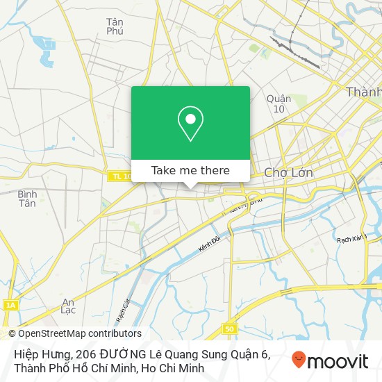 Hiệp Hưng, 206 ĐƯỜNG Lê Quang Sung Quận 6, Thành Phố Hồ Chí Minh map
