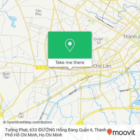 Tường Phát, 633 ĐƯỜNG Hồng Bàng Quận 6, Thành Phố Hồ Chí Minh map