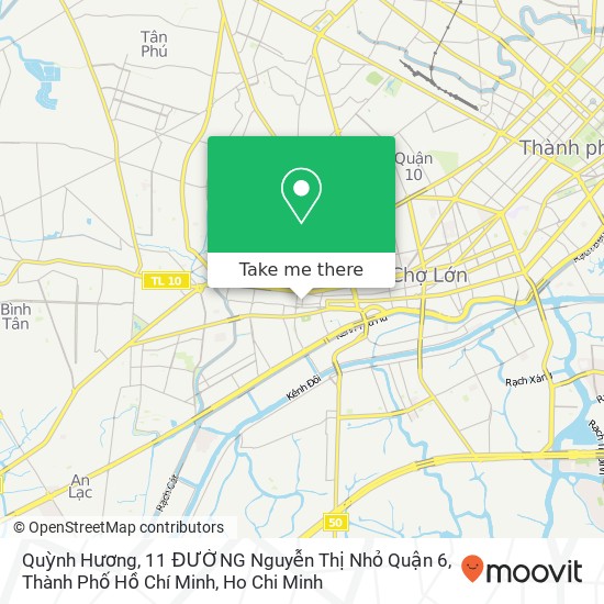 Quỳnh Hương, 11 ĐƯỜNG Nguyễn Thị Nhỏ Quận 6, Thành Phố Hồ Chí Minh map