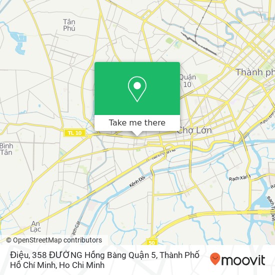 Điệu, 358 ĐƯỜNG Hồng Bàng Quận 5, Thành Phố Hồ Chí Minh map