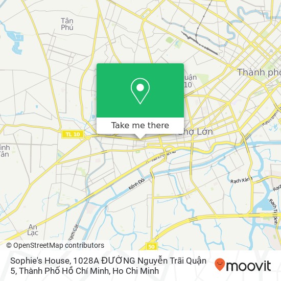 Sophie's House, 1028A ĐƯỜNG Nguyễn Trãi Quận 5, Thành Phố Hồ Chí Minh map