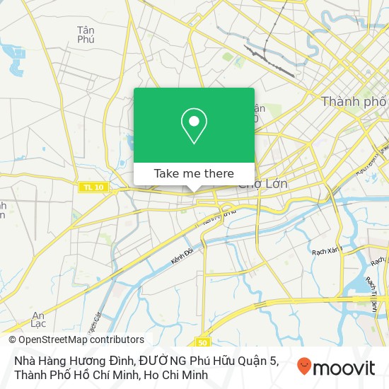 Nhà Hàng Hương Đình, ĐƯỜNG Phú Hữu Quận 5, Thành Phố Hồ Chí Minh map