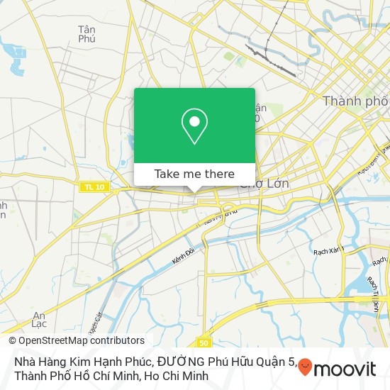 Nhà Hàng Kim Hạnh Phúc, ĐƯỜNG Phú Hữu Quận 5, Thành Phố Hồ Chí Minh map