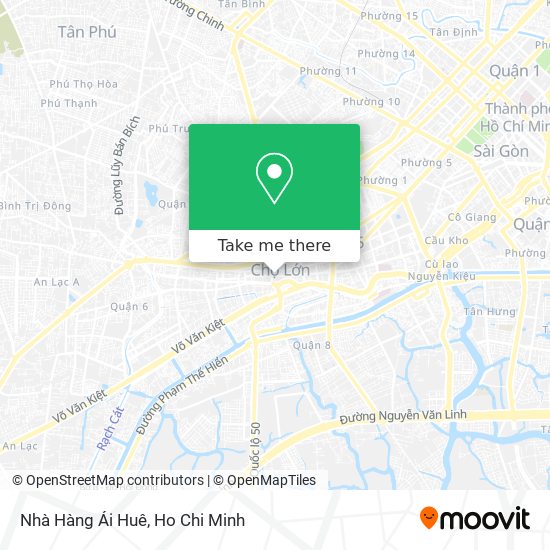Nhà Hàng Ái Huê map