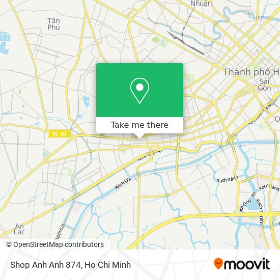 Shop Anh Anh 874 map