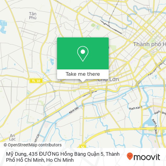 Mỹ Dung, 435 ĐƯỜNG Hồng Bàng Quận 5, Thành Phố Hồ Chí Minh map