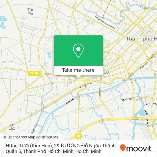 Hưng Tươi (Kim Hoa), 29 ĐƯỜNG Đỗ Ngọc Thạnh Quận 5, Thành Phố Hồ Chí Minh map
