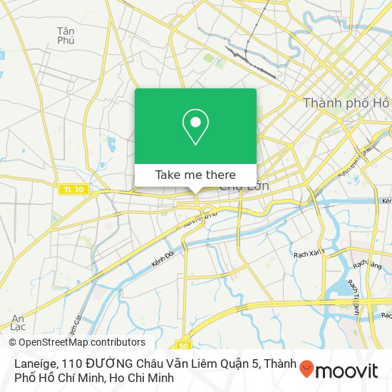 Laneíge, 110 ĐƯỜNG Châu Văn Liêm Quận 5, Thành Phố Hồ Chí Minh map
