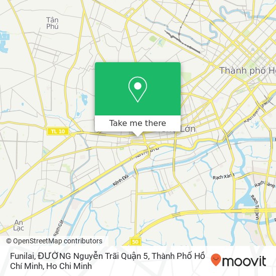 Funilai, ĐƯỜNG Nguyễn Trãi Quận 5, Thành Phố Hồ Chí Minh map