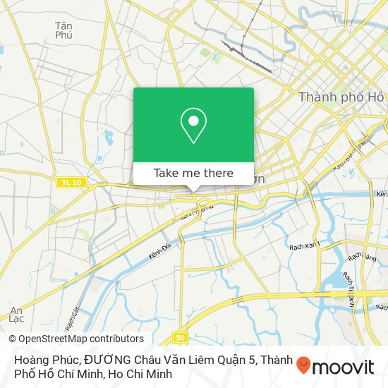 Hoàng Phúc, ĐƯỜNG Châu Văn Liêm Quận 5, Thành Phố Hồ Chí Minh map