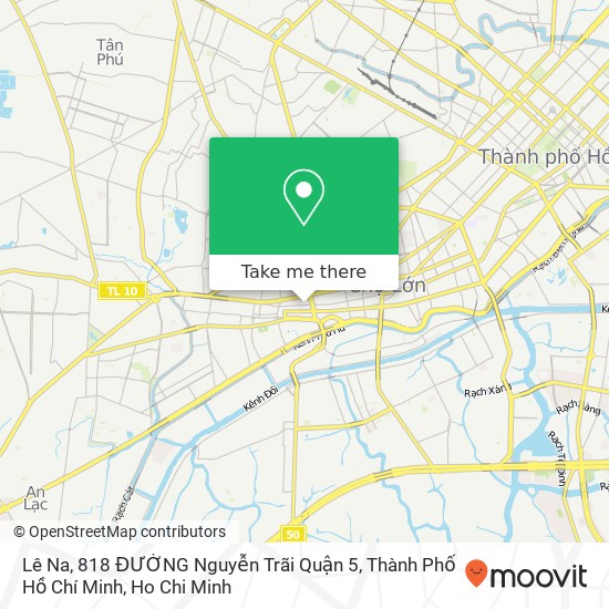 Lê Na, 818 ĐƯỜNG Nguyễn Trãi Quận 5, Thành Phố Hồ Chí Minh map