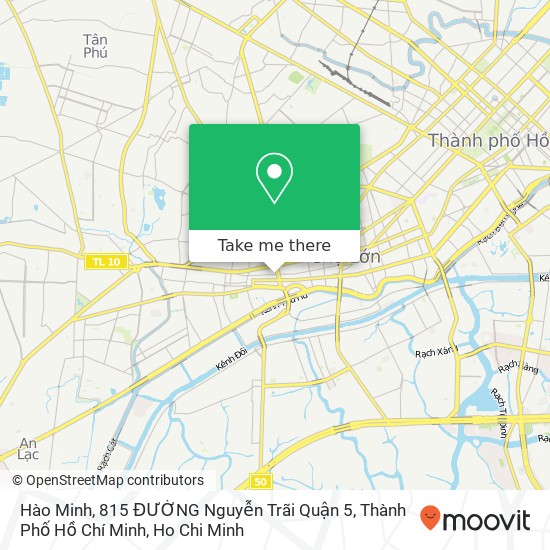 Hào Minh, 815 ĐƯỜNG Nguyễn Trãi Quận 5, Thành Phố Hồ Chí Minh map