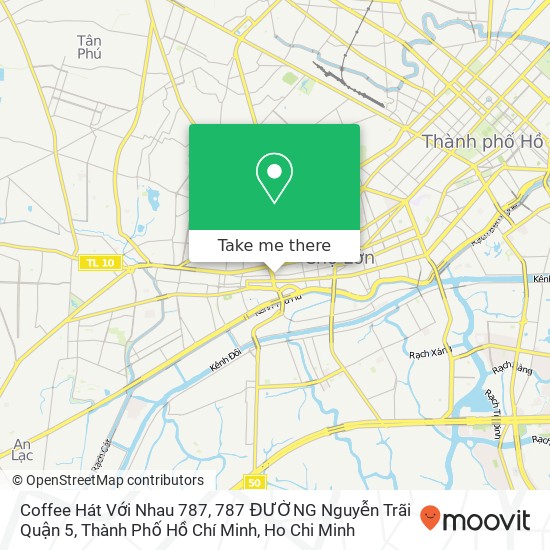 Coffee Hát Với Nhau 787, 787 ĐƯỜNG Nguyễn Trãi Quận 5, Thành Phố Hồ Chí Minh map