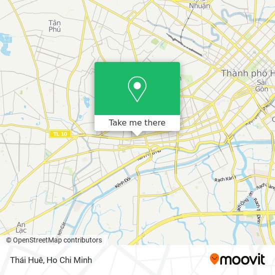 Thái Huê map