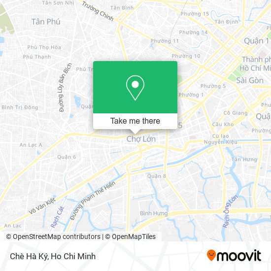 Chè Hà Ký map