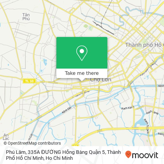 Phú Lâm, 335A ĐƯỜNG Hồng Bàng Quận 5, Thành Phố Hồ Chí Minh map