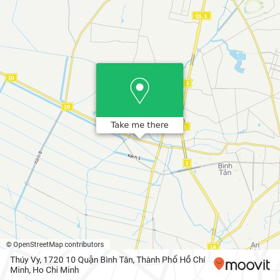 Thúy Vy, 1720 10 Quận Bình Tân, Thành Phố Hồ Chí Minh map