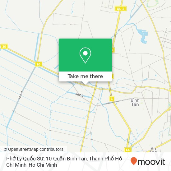 Phở Lý Quốc Sư, 10 Quận Bình Tân, Thành Phố Hồ Chí Minh map